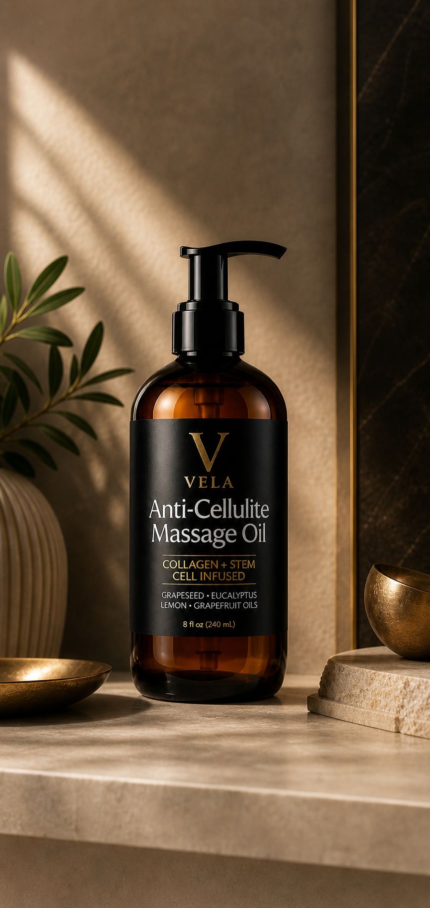 Vela Sculpt & Smooth Massage Oil